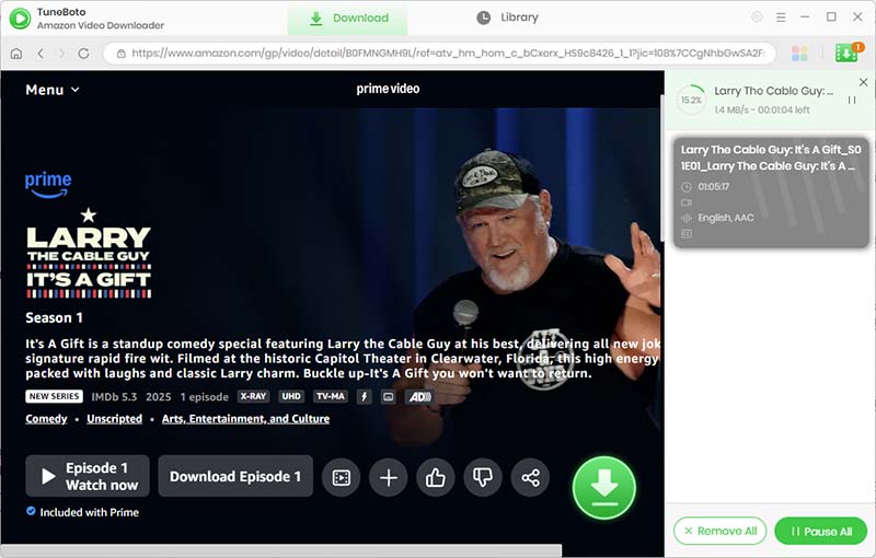 downloading as audio mp3