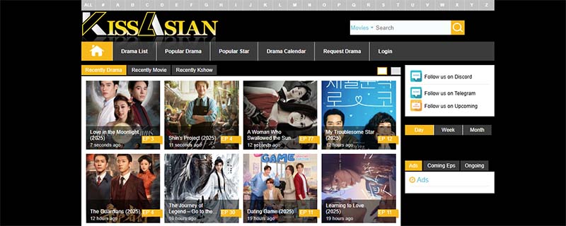best kdrama sites KissAsian