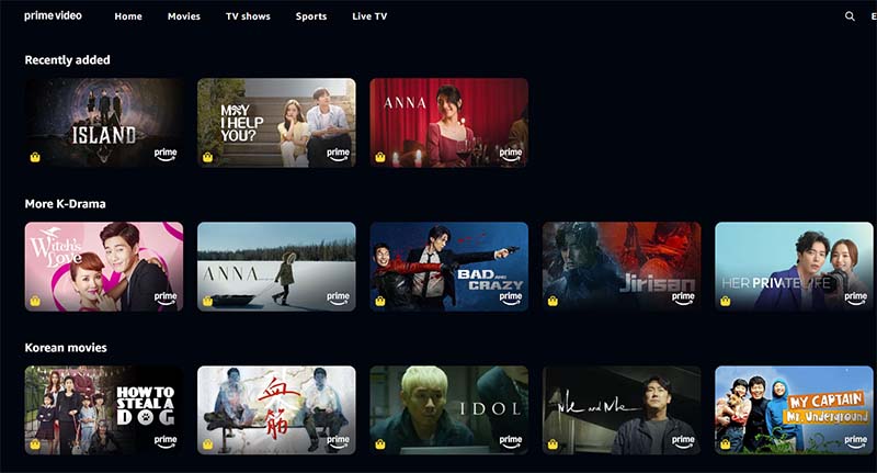 best kdrama sites amazon prime video