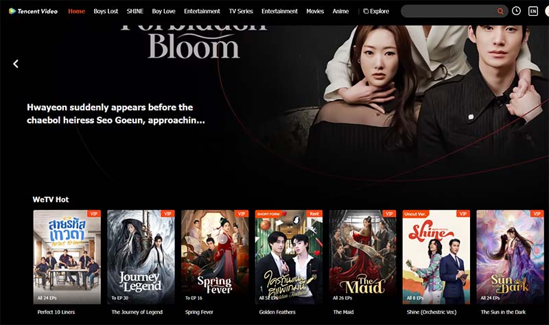 best kdrama sites wetv