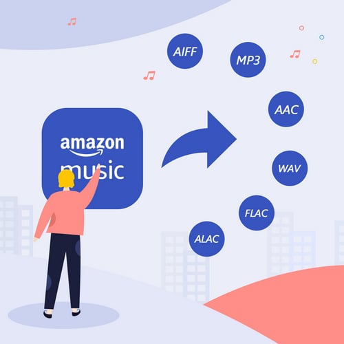 amazon music to MP3/AAC/WAV/FLAC/AIFF/ALAC