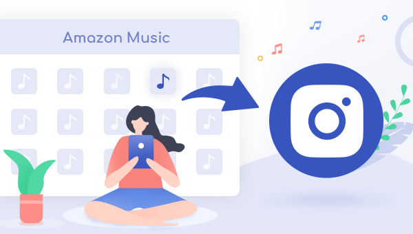 amazon music to instagram story