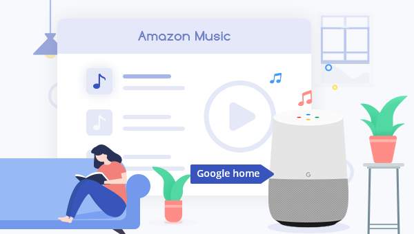 Can i play amazon music on google 2024 home hub