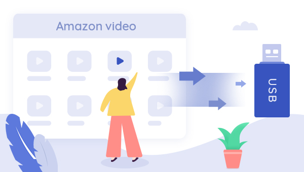 amazon video to usb