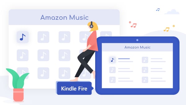 Enjoy Amazon Music on Kindle Fire