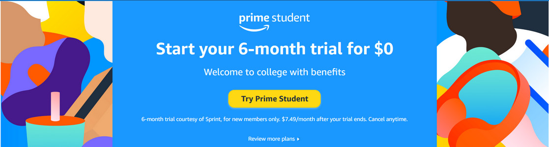 get amazon prime free trial