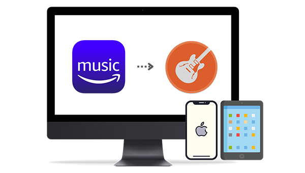 Import Amazon Music to GarageBand on Mac/iPhone/iPad