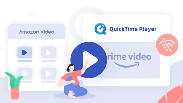 play amazon video offline on quicktime