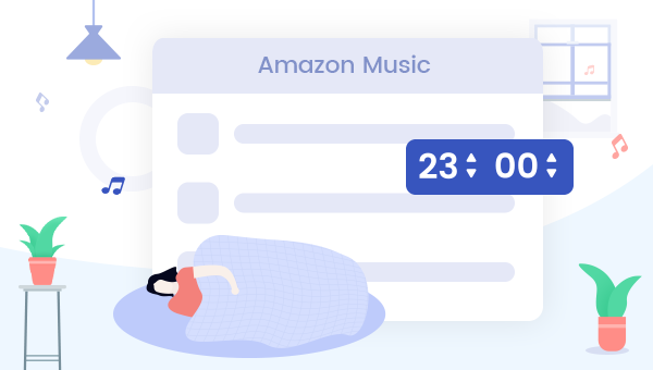 set a sleep time for amazon music