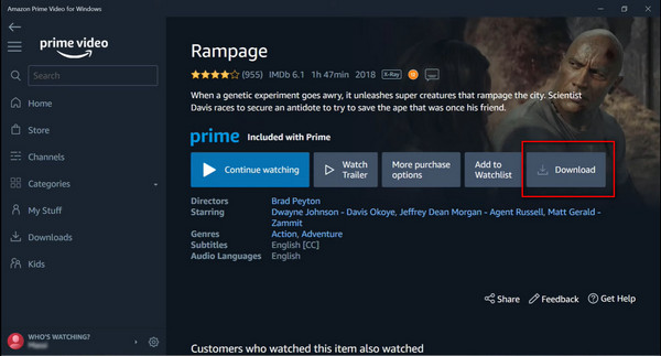 how can you download prime video to pc