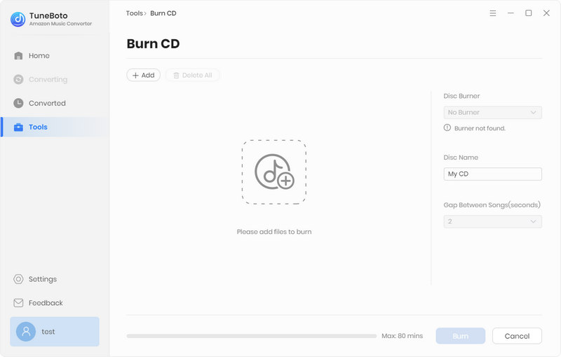 burn cd