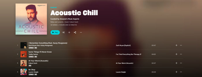 Acoustic Chill