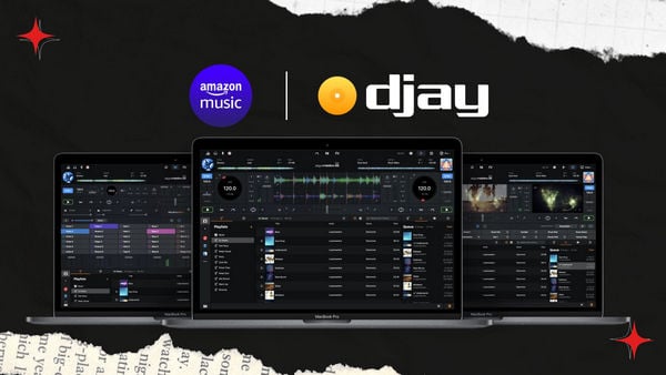 import amazon music to djay Pro