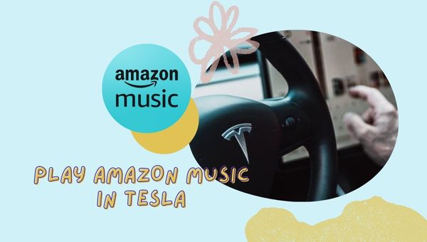 play amazon music in tesla