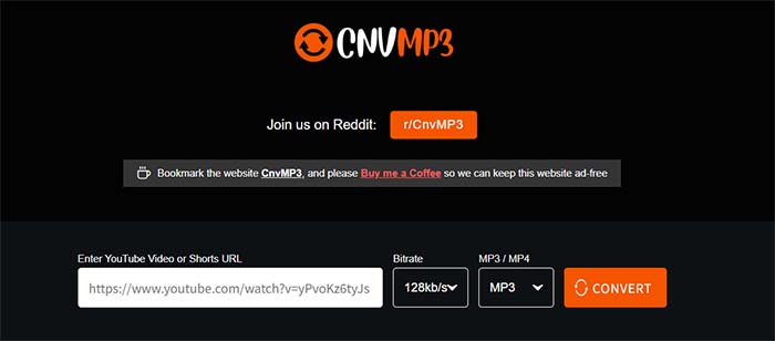 cnv mp3